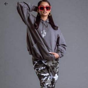 NEW Coal n Terry Bless Up Hoodie Grey Small